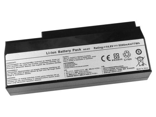 5200mAh Batterie pour Asus G73SW-91136Z G73SW-91210V G73SW-A1 G73SW-A2