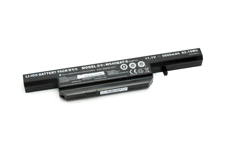 5600mAh 62.16Wh 6 Cellules Clevo 6-87-W540S-4271 Batterie - Cliquez sur l'image pour la fermer