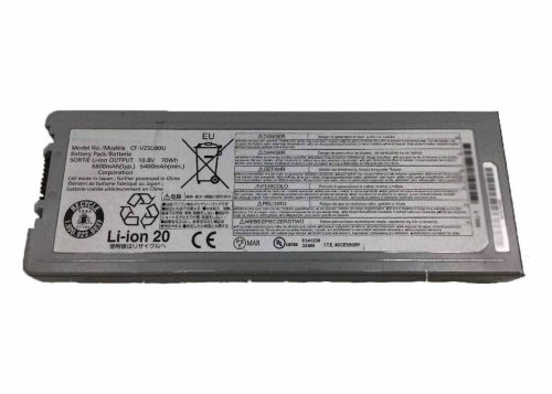 6800mAh 70Wh 6-Cell Batterie Panasonic CF-VZSU82U