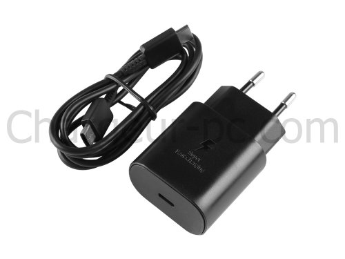25W USB-C Samsung Galaxy A Quantum SM-A716N AC Adaptateur Chargeur