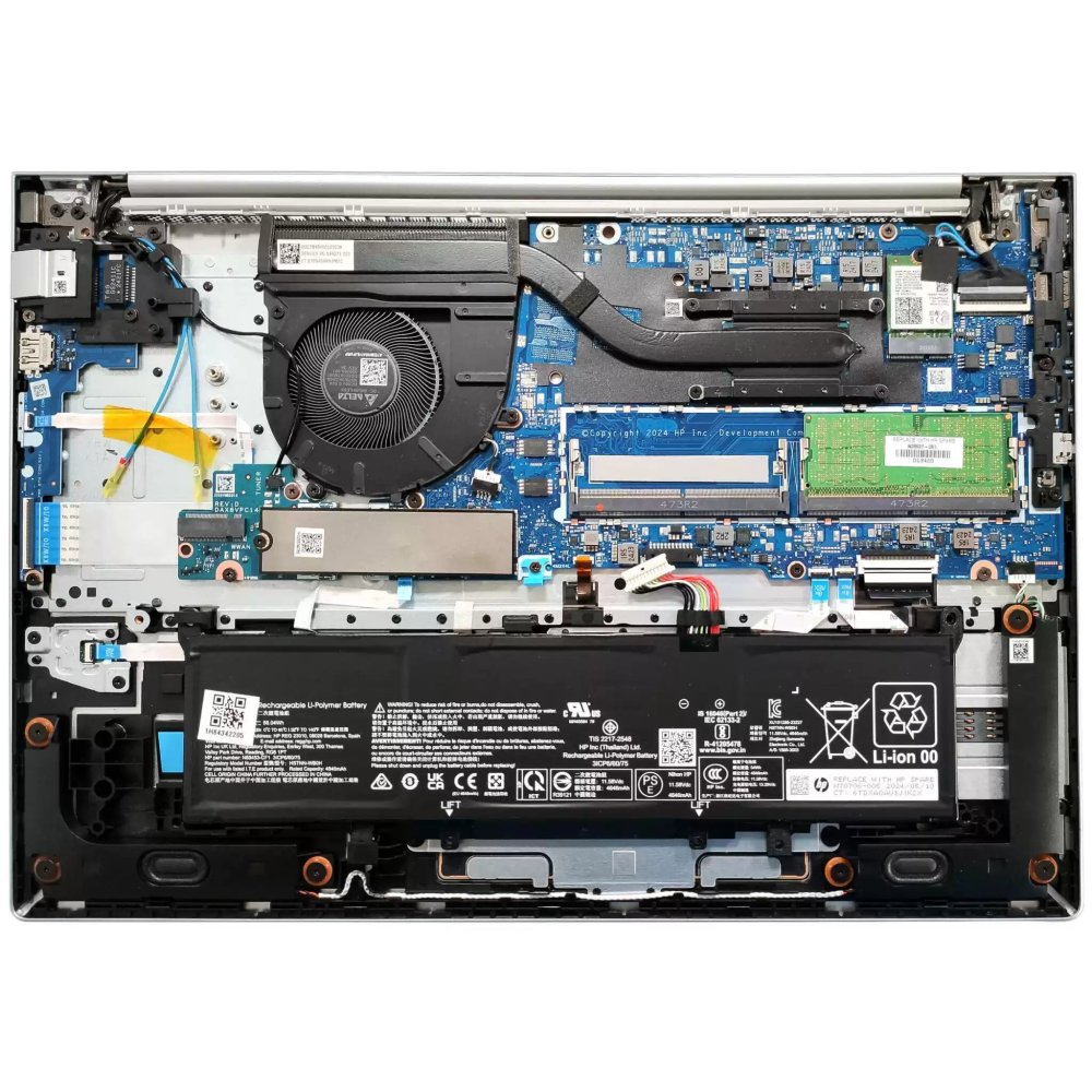Original HP 3ICP6/60/75 Batterie 4.84Ah 56.04Wh