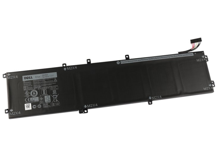 Original 84Wh 7600mAh Dell T453X Batterie - Cliquez sur l'image pour la fermer