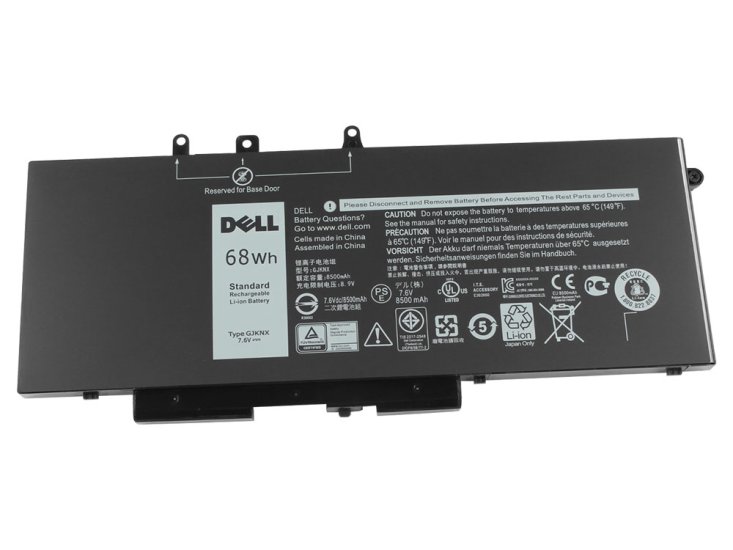 68Wh Original Batterie Dell Latitude 14 5480 P72G001 - Cliquez sur l'image pour la fermer