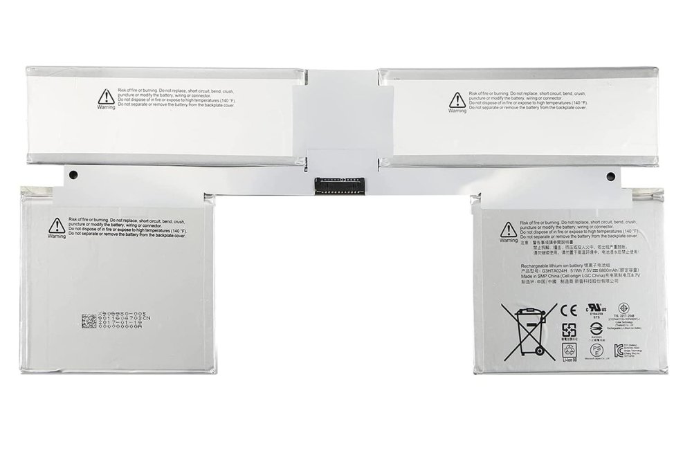 Original Microsoft Surface Book 1 13.5” Keyboard Base Batterie 6800mAh 51Wh 4-Cellules