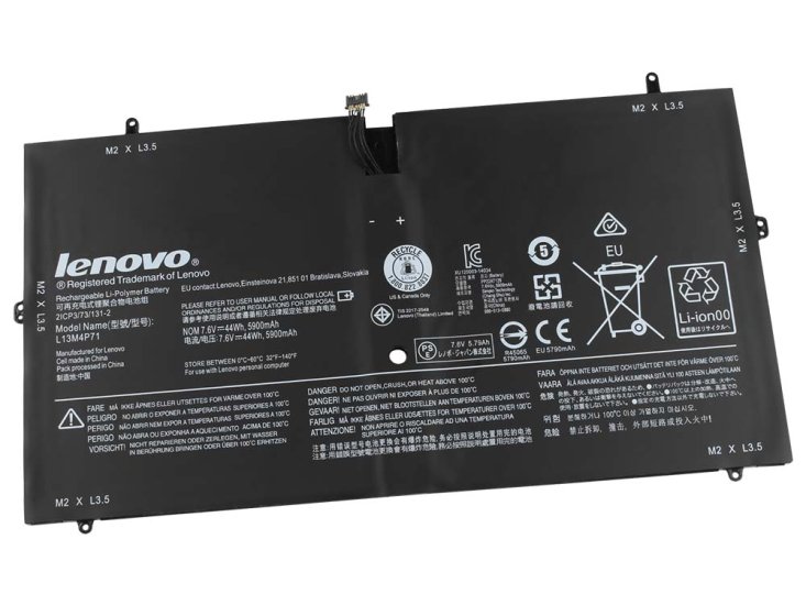 5900mAh Batterie Lenovo Yoga 3 Pro - Cliquez sur l'image pour la fermer