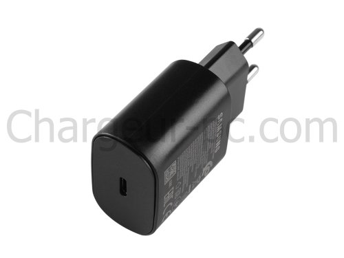 25W USB-C Samsung Galaxy A Quantum SM-A716N AC Adaptateur Chargeur
