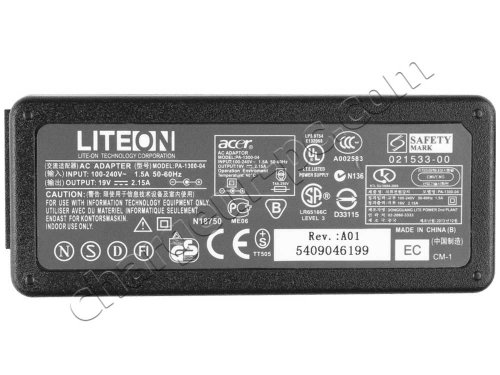 40W Original AC Adaptateur Chargeur pour Acer Aspire V3-111P-P6VM