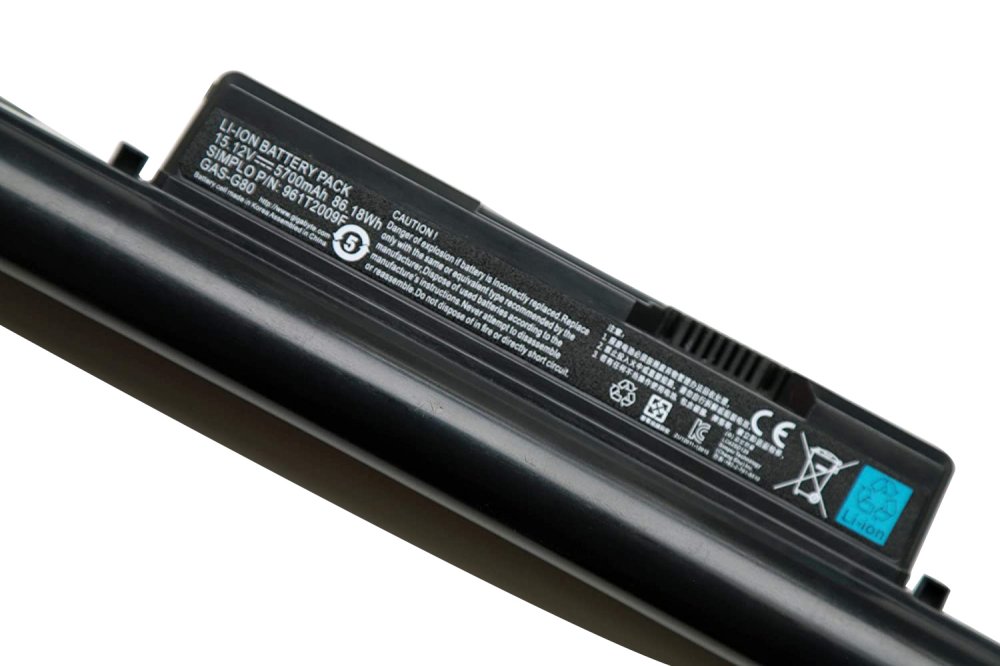 Original Gigabyte P25X V2 Gigabyte P25X V2-CF1 Batterie 5700mAh 86.18Wh 8-Cellules