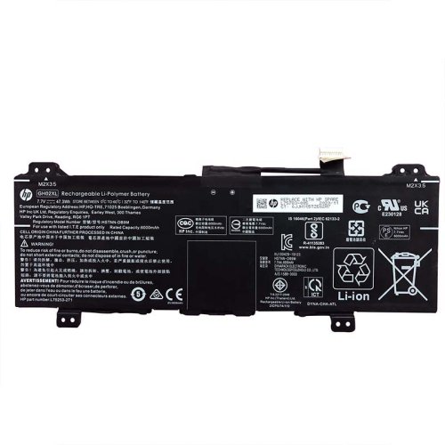 Original HP N93346-001 Batterie 6000mAh 47.3Wh