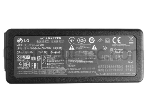 25W AC Adaptateur Chargeur pour LG ips monitor mp65 27mp65vq 27mp65ha
