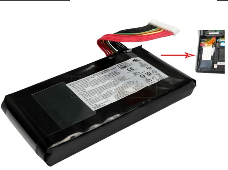 75.24Wh Batterie Original MSI GT73VR 7RE GT73VR 6RE - Cliquez sur l'image pour la fermer