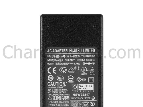 Original 90W Fujitsu FPCAC167 AC Adaptateur Chargeur