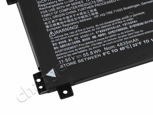 Original HP L09049-541 Batterie 4550mAh 52.54Wh