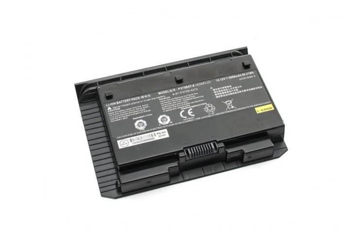 5900mAh 89.21Wh 8 Cell Clevo 6-87-P375S-4271 Batterie - Cliquez sur l'image pour la fermer