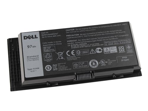 97Wh Batterie Original pour Dell F334W 451-BBGO H1MNH