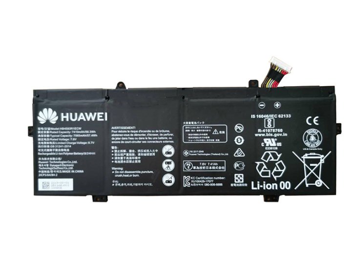 Original 7410mAh 56.3Wh Batterie Huawei MagicBook(i5-8250U/8GB/256GB) - Cliquez sur l'image pour la fermer