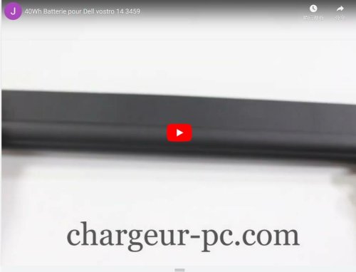40Wh Batterie Original pour Dell inspiron 14 3451 3458 P60G