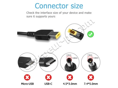 Original 135W Lenovo IdeaPad L340-15IRH 81LK005GFR AC Adaptateur
