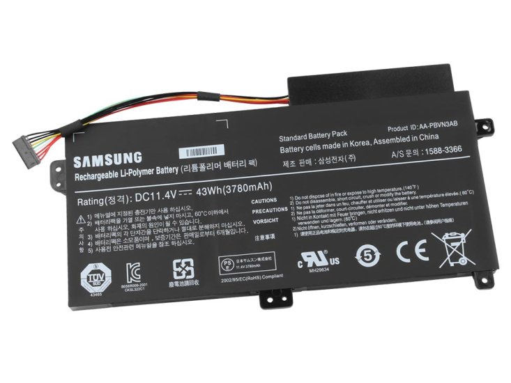 43Wh Batterie Original Samsung NP450R5E-X01FR - Cliquez sur l'image pour la fermer