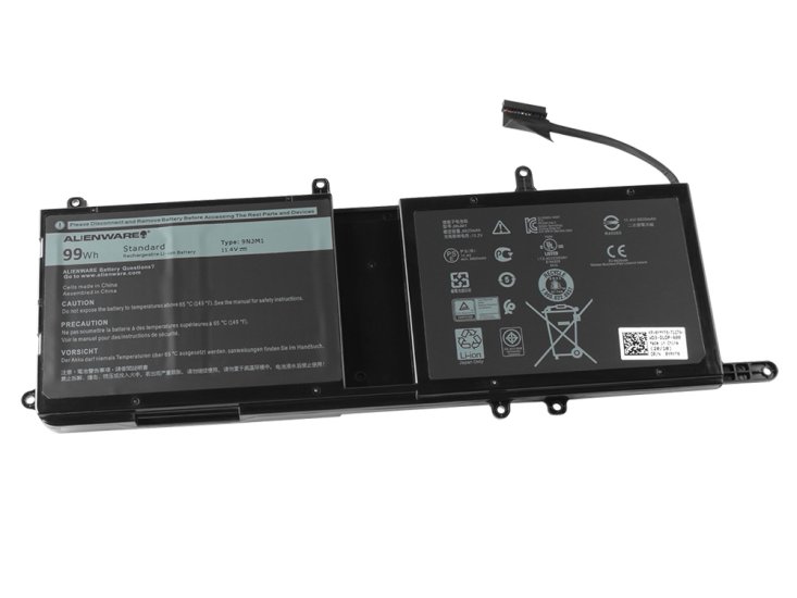 Original 99Wh Batterie Dell Alienware 17 R5 P31E002 - Cliquez sur l'image pour la fermer