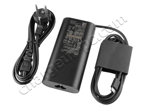 Original 100W USB-C Dell Latitude 7350 Detachable AC Adaptateur Chargeur + câble