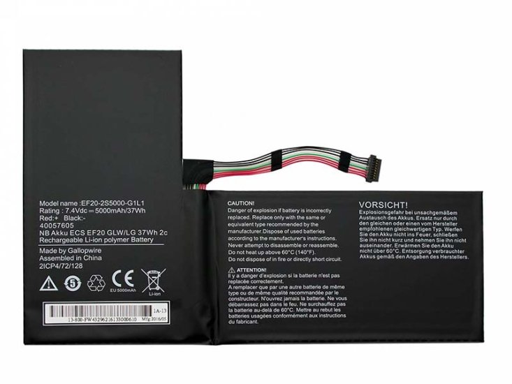 37Wh Batterie Medion Akoya E2213 - Cliquez sur l'image pour la fermer