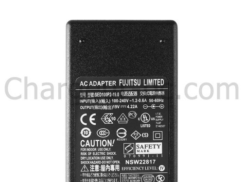 80W Original Fujitsu CP360065-01 AC Adaptateur Chargeur
