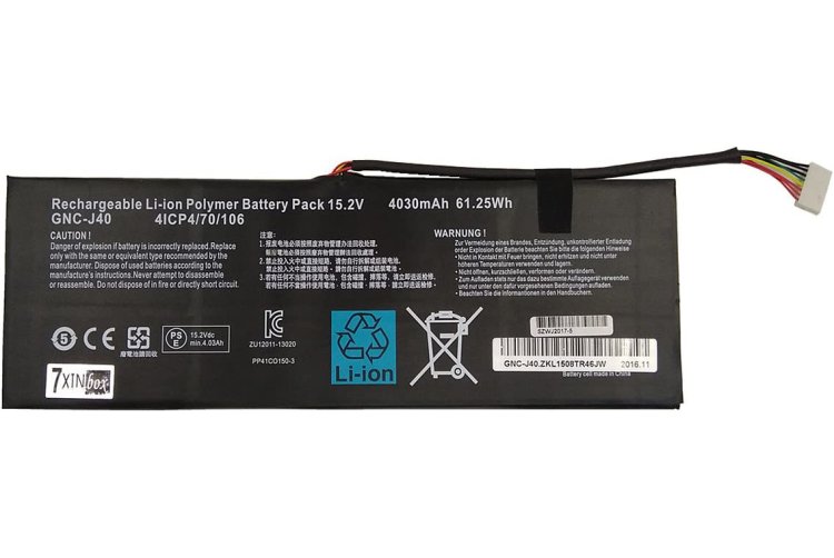 Nouveau Gigabyte Schenker GNC-J40 Batterie 4030mAh 61.25Wh 2-Cellules - Cliquez sur l'image pour la fermer