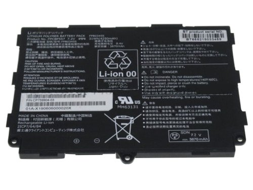 Original Fujitsu CP797438-01 FPB0345S Batterie 4250mAh 31Wh 2-Cellules