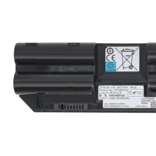 Original Fujitsu 3INR19/66-2 Fujitsu CP579060 Batterie 6700mAh 72Wh 6 Cellules