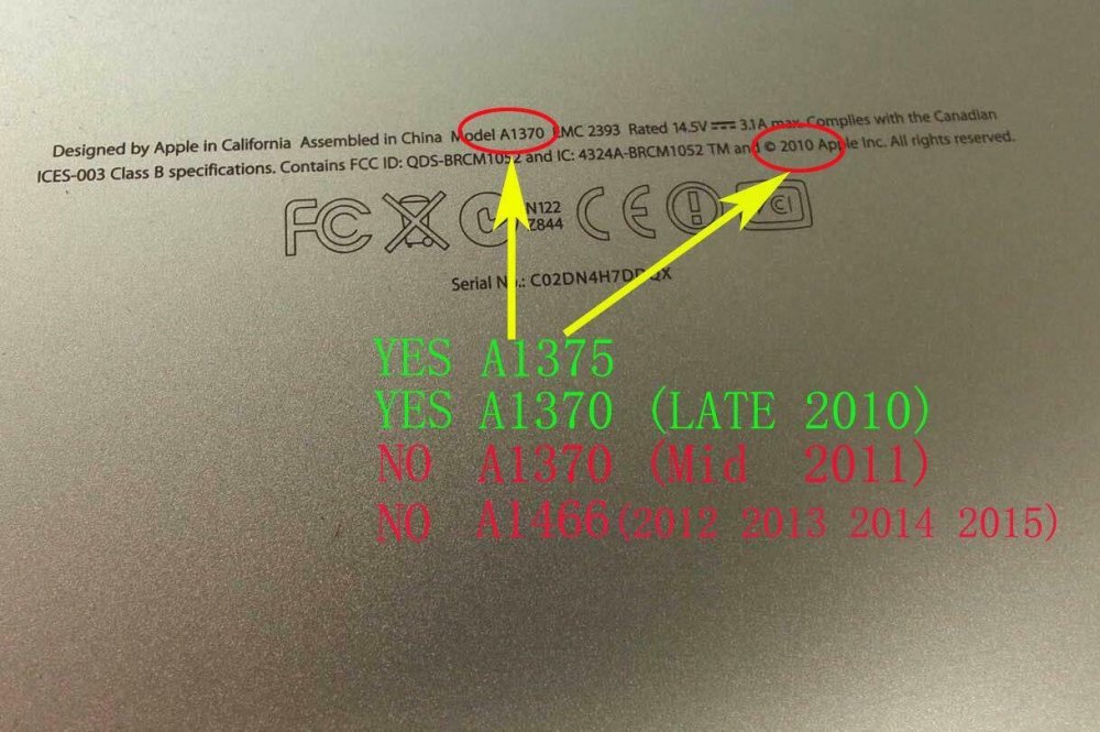4680mAh 35Wh Apple MC505 MC506 MC507 Batterie