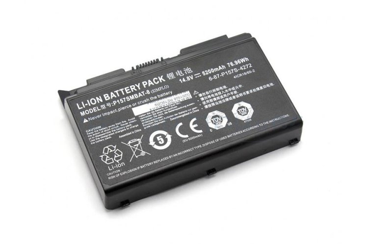 5200mAh 76.96Wh 8 Cell Clevo P17SM-A Batterie - Cliquez sur l'image pour la fermer