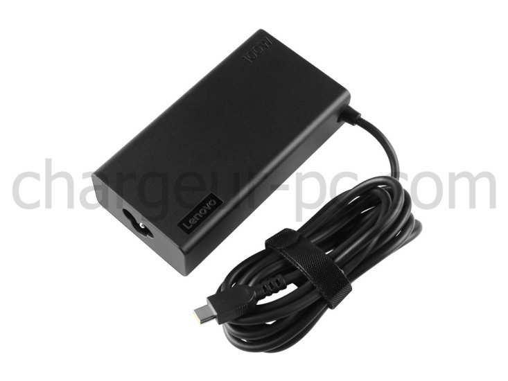 100W USB-C Lenovo Slim 7 ProX 14IAH7 82V1 AC Adaptateur Chargeur + câble - Cliquez sur l'image pour la fermer
