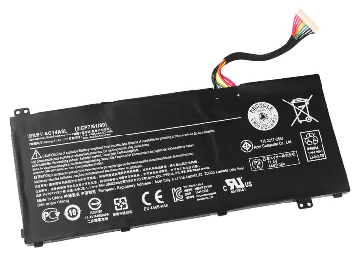52.5Wh Batterie Original pour Acer Aspire VN7-571G-52KF VN7-571G-56RJ - Cliquez sur l'image pour la fermer