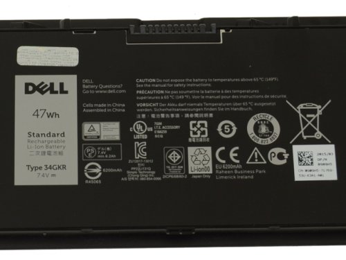 47Wh Batterie Original pour Dell Latitude 14 7000