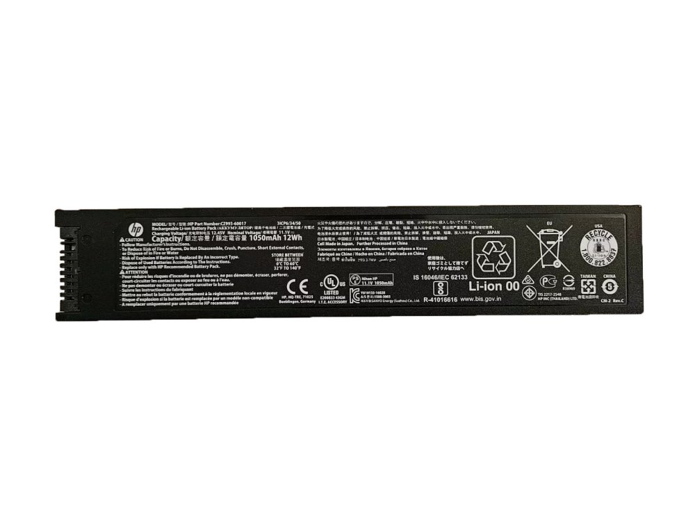 Original Hp Officejet 252 Mobile All-In-One Printer Batterie 1050mAh 12Wh