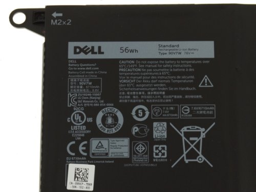 52Wh Batterie pour Dell XPS 13-9343
