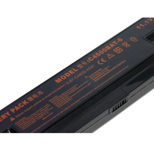 4400mAh 48.84Wh 6 Cellules Clevo W240C W258EU Batterie