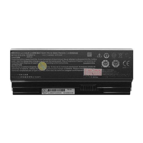 Clevo NH50RD Clevo NH50RH Batterie 3275mAh 48.96Wh