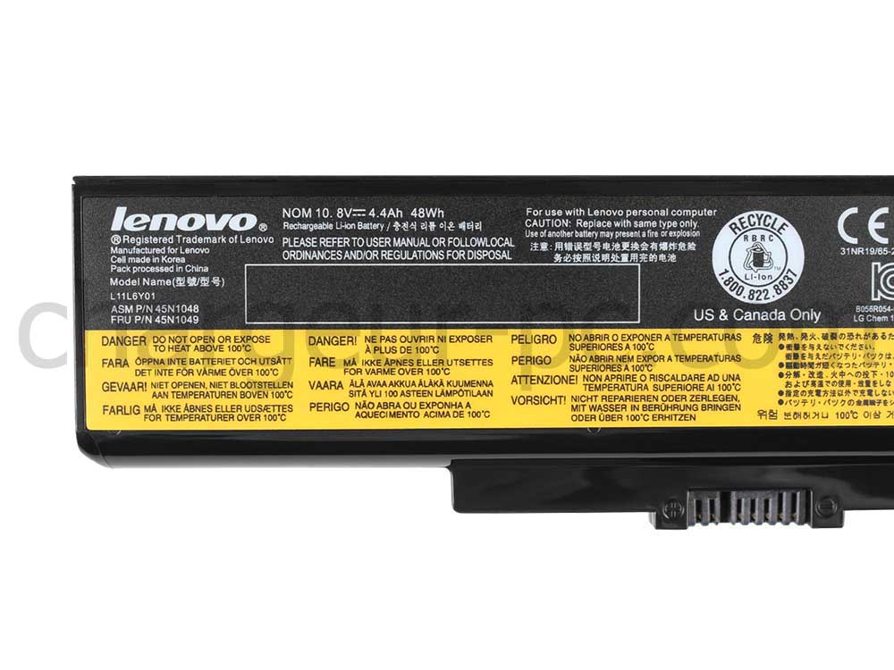 48Wh Batterie pour Lenovo G710