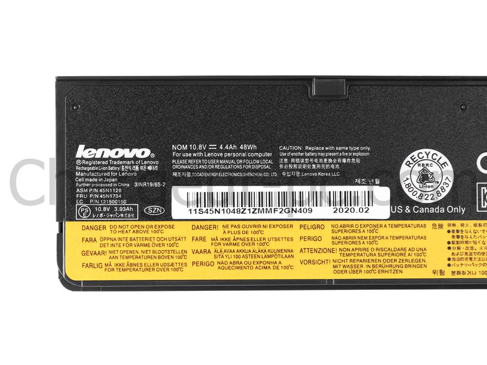2.09Ah Batterie pour Lenovo ThinkPad S540