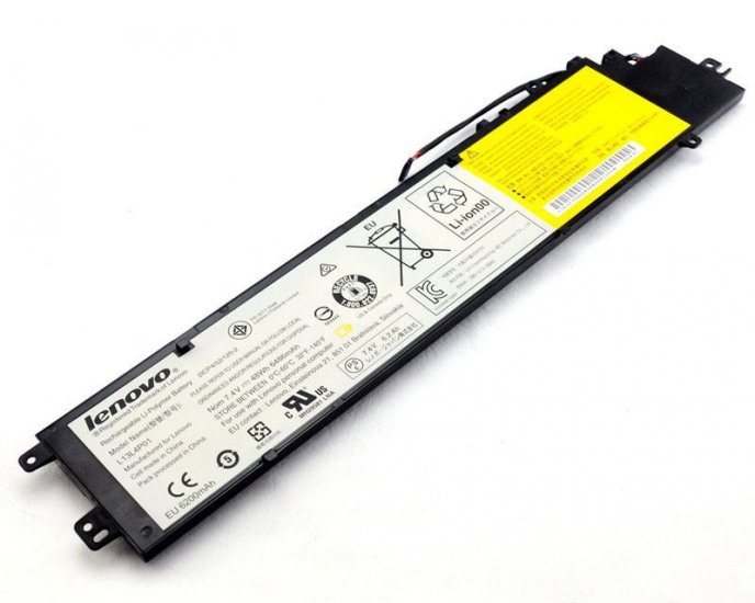 7400mAh Batterie pour Lenovo Y70-80 Touch - Cliquez sur l'image pour la fermer