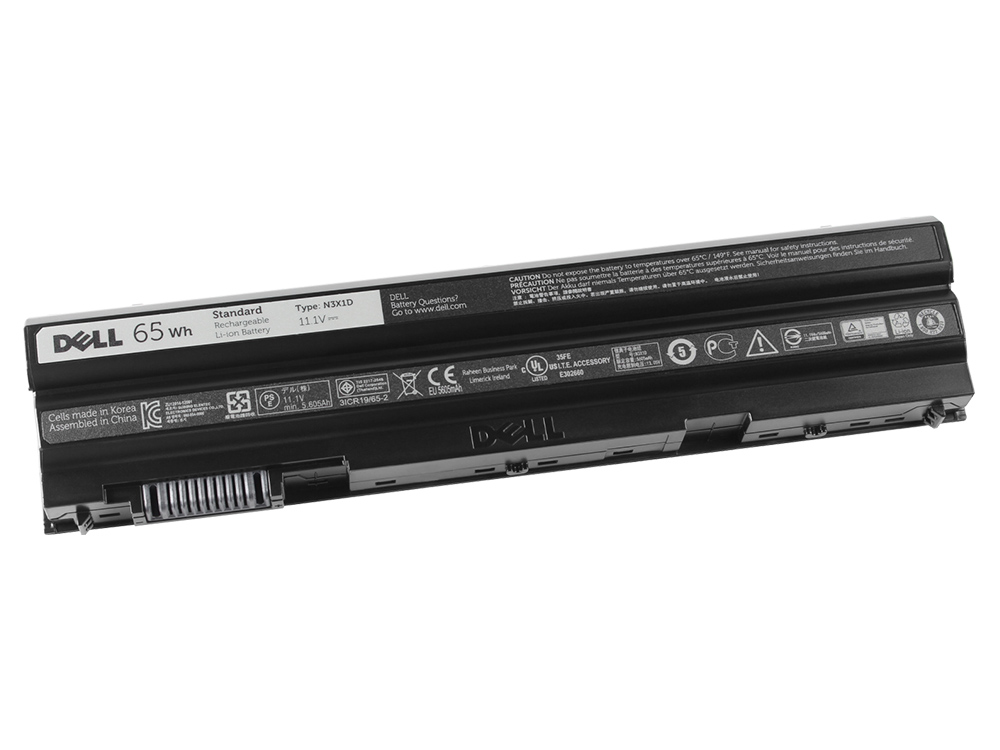 65Wh Batterie Original pour Dell Latitude E6440 ATG Laptops