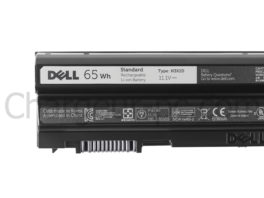 65Wh Batterie Original pour Dell Latitude E6440 ATG Laptops
