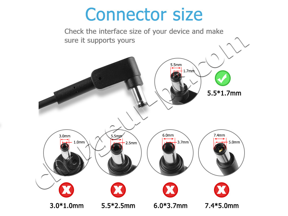 45W AC Adaptateur Chargeur pour Packard Bell EasyNote TG71BM-C179