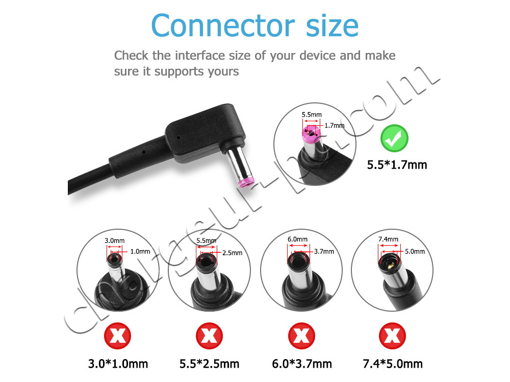 135W Acer ADP-135KB T Original AC Adaptateur Chargeur + Câble