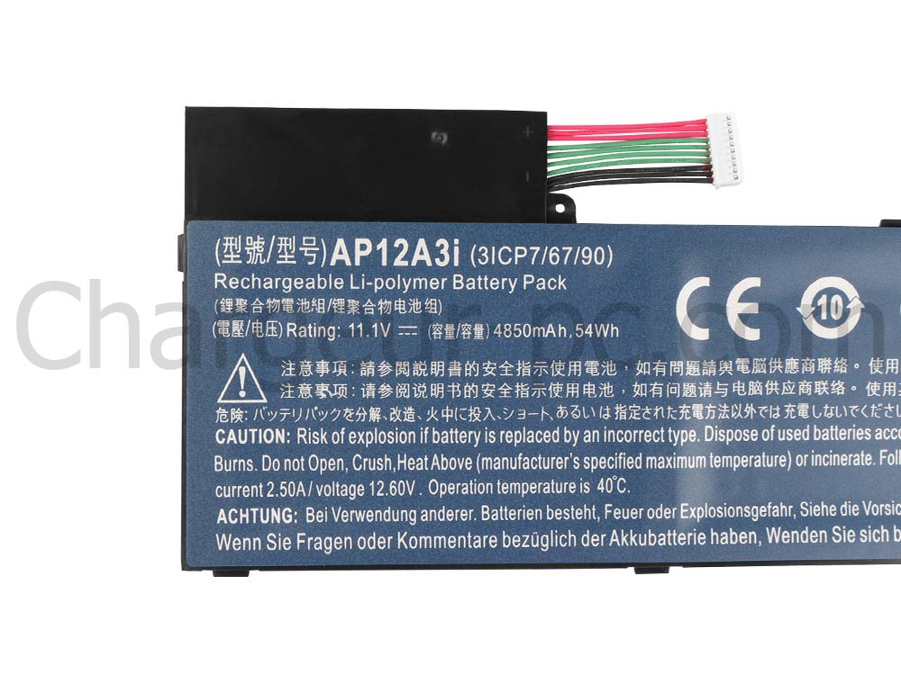 4850mAh Batterie Original pour Acer TravelMate X483 X483-6856