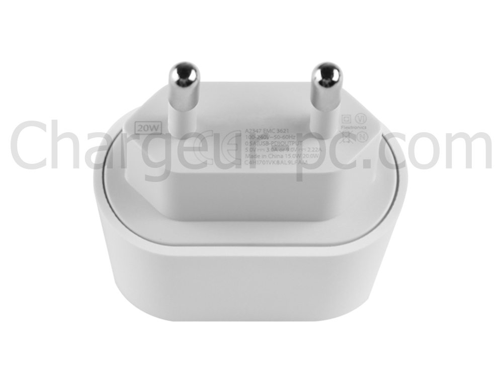 20W USB-C AirPods with Wireless Charging Case (2nd generation) AC Adaptateur Chargeur