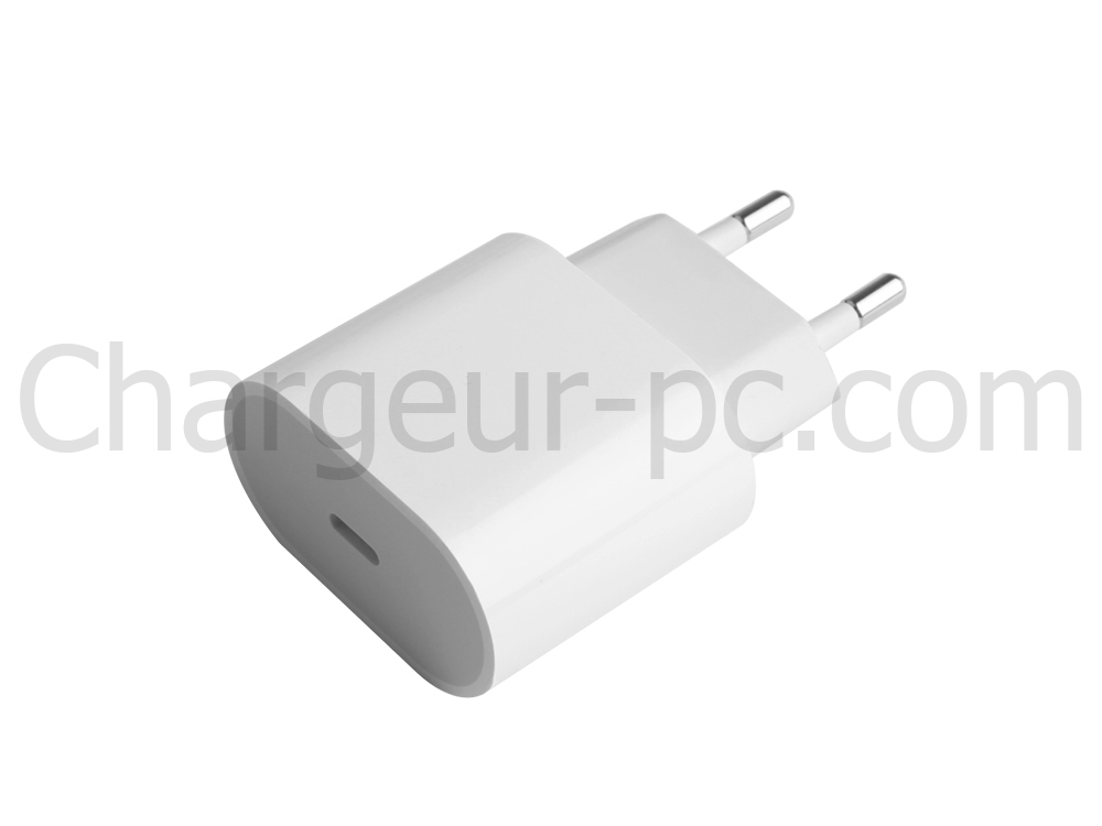 20W USB-C Apple iPad Pro 11" 1st Gen A1934 AC Adaptateur Chargeur