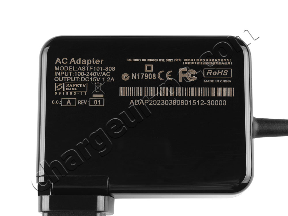 Original AC Adaptateur Chargeur pour Asus Transformer Pad TF701T-DOCK-AD02
